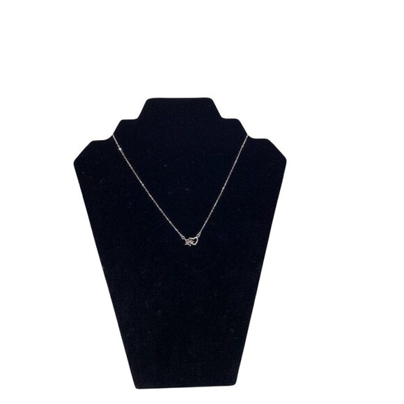 Love Star Pendant Necklace Sliver Tone For Women - Picture 2 of 6